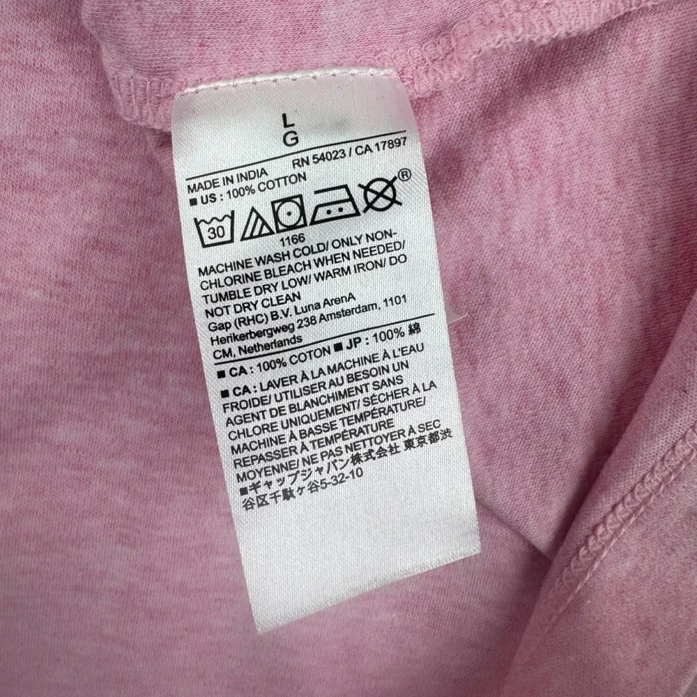 Banana Republic Luxe Touch Polo Shirt Mens L Pink Opal Short Sleeve Heathered
